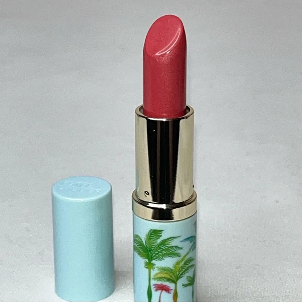 Estee Lauder Bundle Pure Color Candy Lipstick #223 with Mascara & Floral Bag Set
